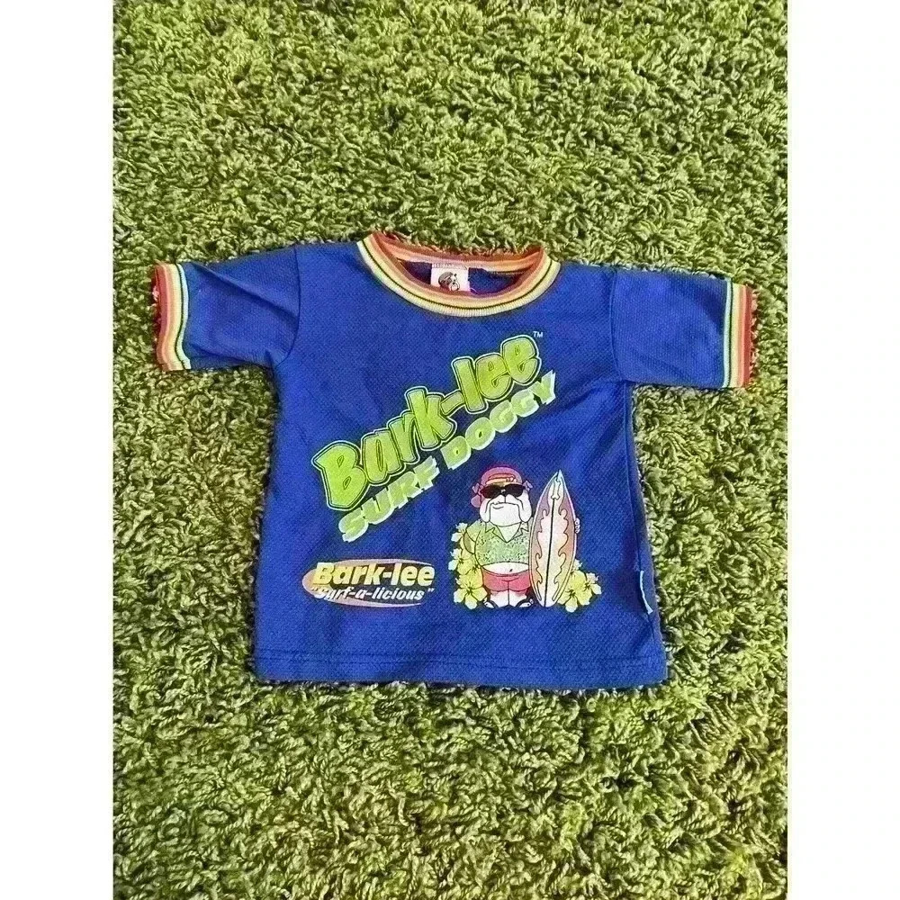 Vintage 90s Bark-lee Surf Doggy Jersey